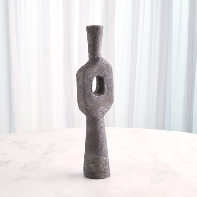 Ebba Vase-Rugged Brown-Lg