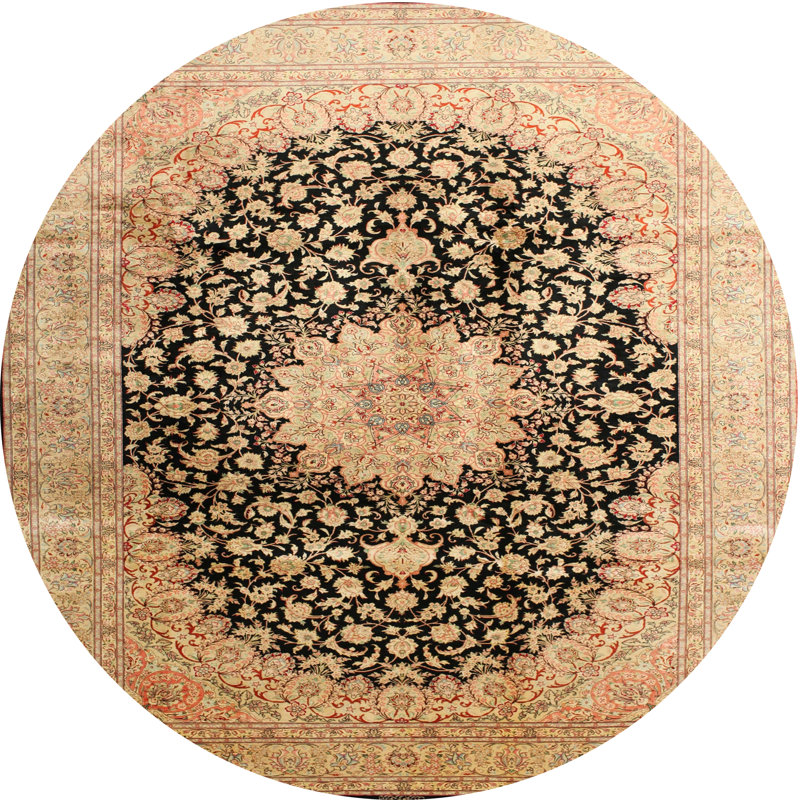 Oriental Indoor Rug, Round 3'