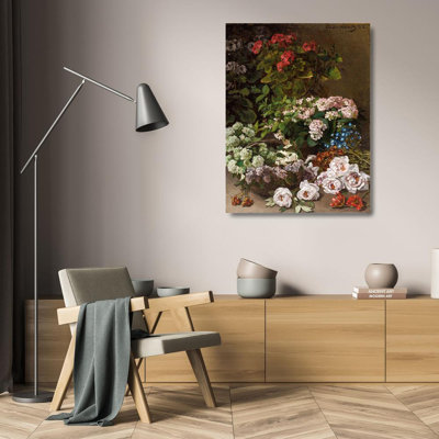 «Red Barrel Studio®», reproduction d'art sur toile tendue par Monet, Claude