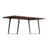 Delta Dining Table in Dark Walnut