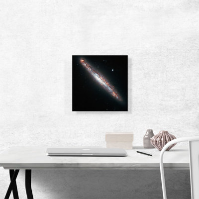 «Hubble Telescope Galactic Fountain of Youth» NCL 5775 - reproduction de photo sur toile tendue