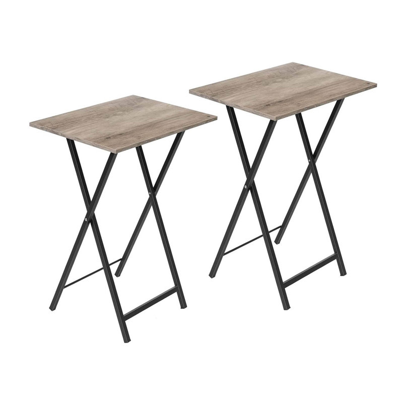 Tray Table, Greige/Black