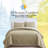 Southshore Fine Linens Vilano Oversized Quilt Set, Double-Brushed Microfiber Lightweight Quilted Bedding and 2 King Pillow Shams, King/California King, Taupe-1001114991-1001114976