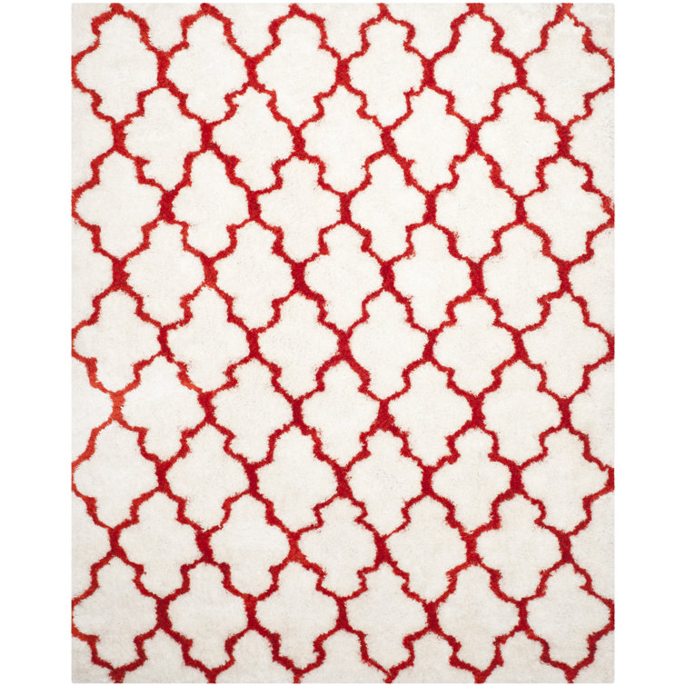 Kalama Barcelona Shag Hand Tufted Performance Geometric Rug