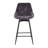 Lakyia Swivel Upholstered Counter Stool with Metal Frame-101380302