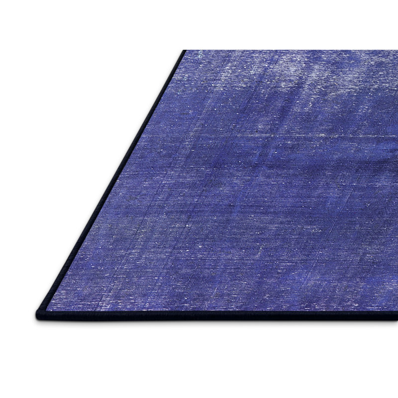Tapis oriental bleu, Rectangle 2 pi x 4 pi