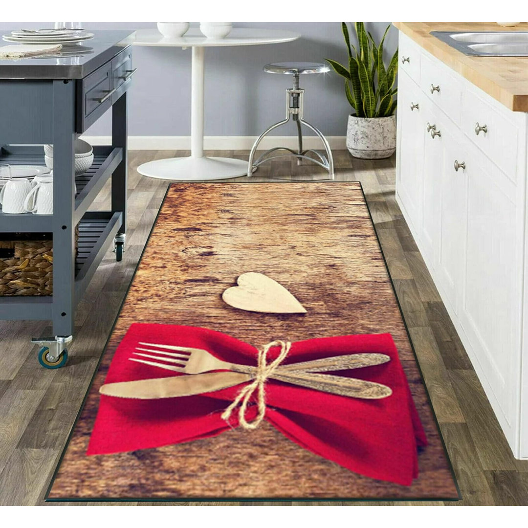 Natural Flatweave 80cm X 150cm Indoor / Outdoor Area Rug