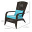 Chaise Adirondack en rotin Olayemi