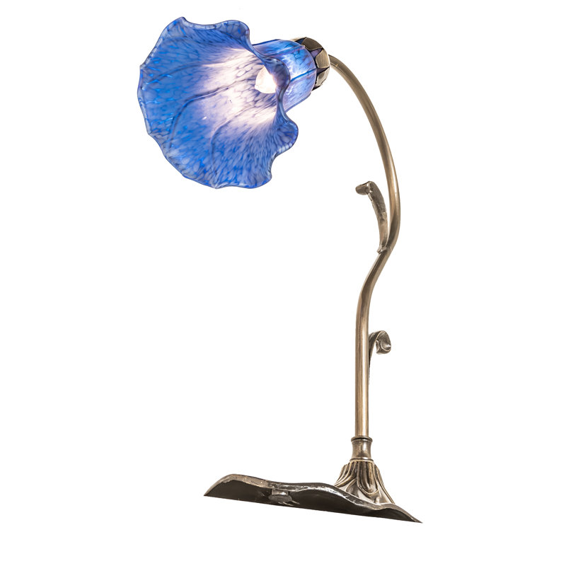 Frentz Arched Table Lamp, Blue