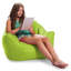 Fauteuil à billes pour siège structuré pour enfants, adolescents et adultes, fauteuil à billes confortable pour jouer, lire et regarder la télévision, fauteuil Malibu, plusieurs couleurs et tissus-239417862