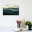 Grizzly Bear Fishing for Sockeye Salmon Which Are Jumping Up Waterfall, Brooks Falls, Katmai National Park, Alaska 1 Piece Wrapped Canvas Wall Art-2085232754