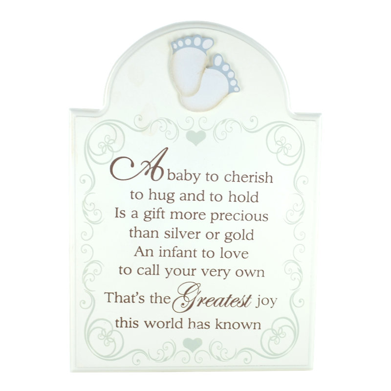 Berngerus Text & Numbers Decorative Plaque / Box Sign
