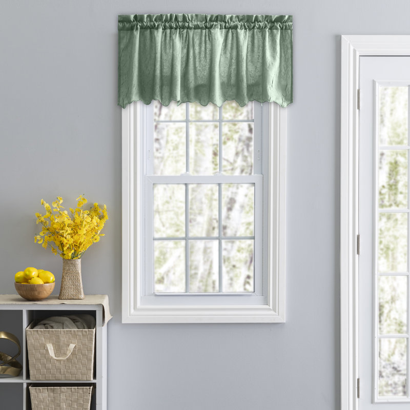 Paulisha Pointed Window Valance, Spa