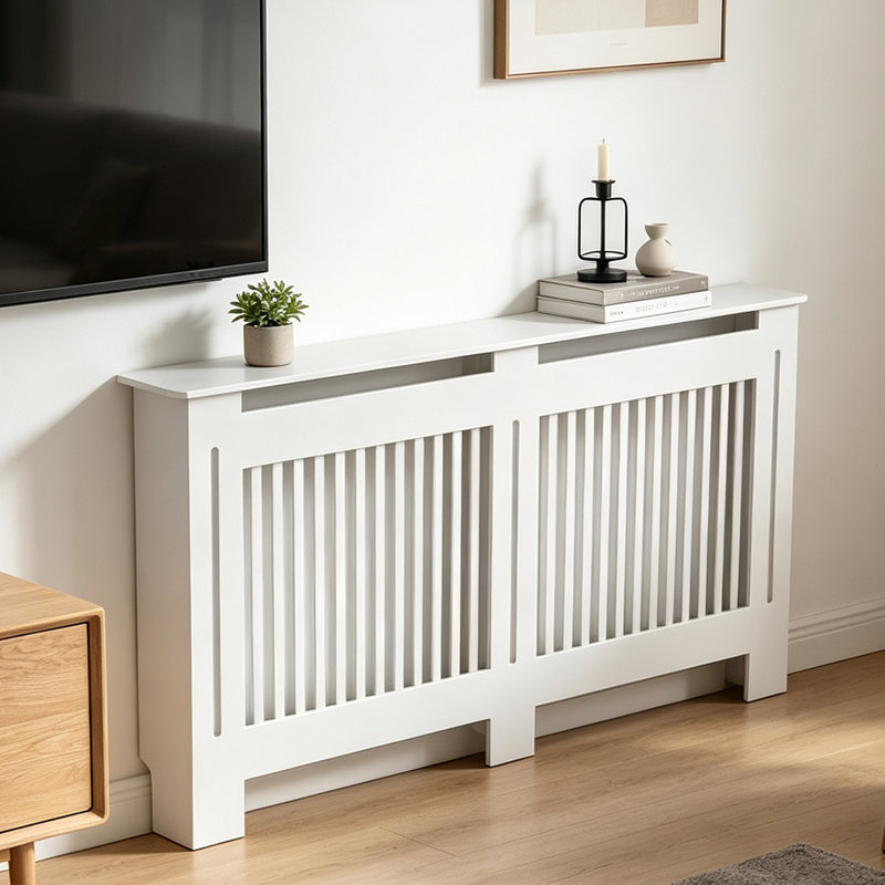 Kulani 92cm H Radiator Cover, 92.2cm H x 172cm W x 19cm D