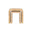 Brea Nesting Tables Toasted Burl Wood, Modern Space-Saving Accent Set