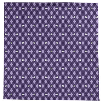 Nappe argyle crânes Avicia
