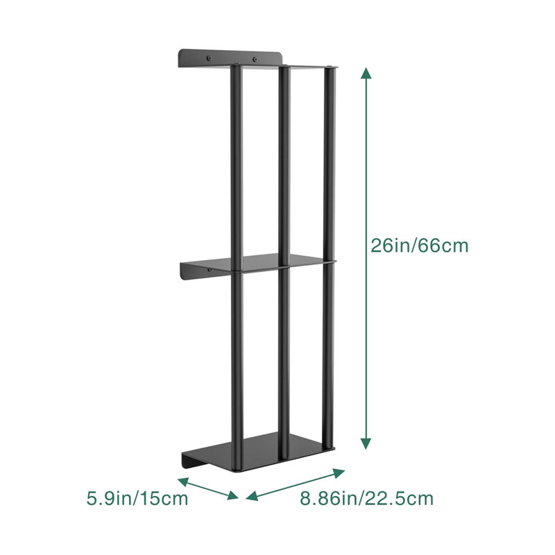 Sada 3 Wall Mounted Required Towel Stand