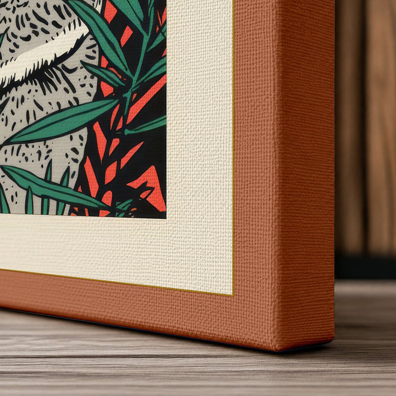 Print, 18x12 - 45.7 x 30.5 cm, Terracotta Border
