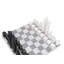 Acrylic LOS ANGELES Chess Set with Marble Hatch Board