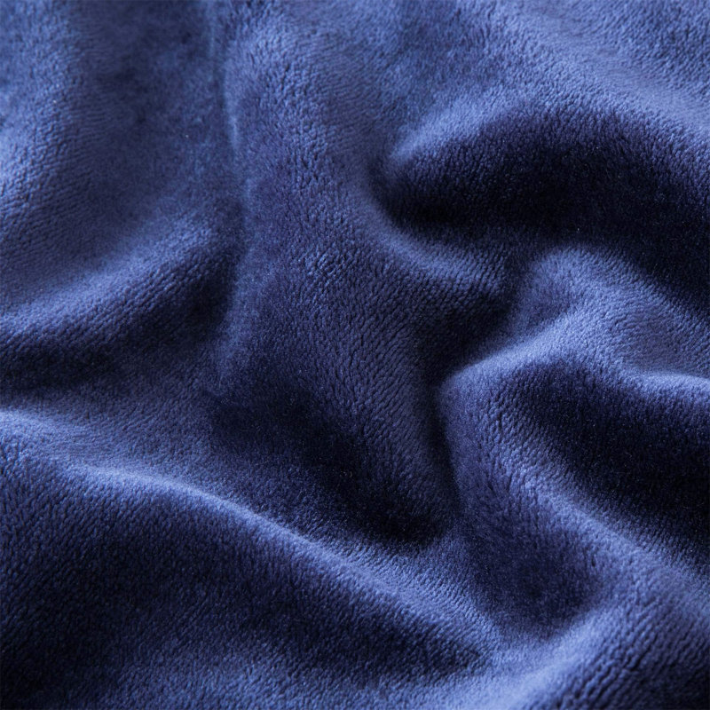 Climax Plain Weave / Muslin Heated Throw Blanket, Grey, European Double (140 x 200cm)