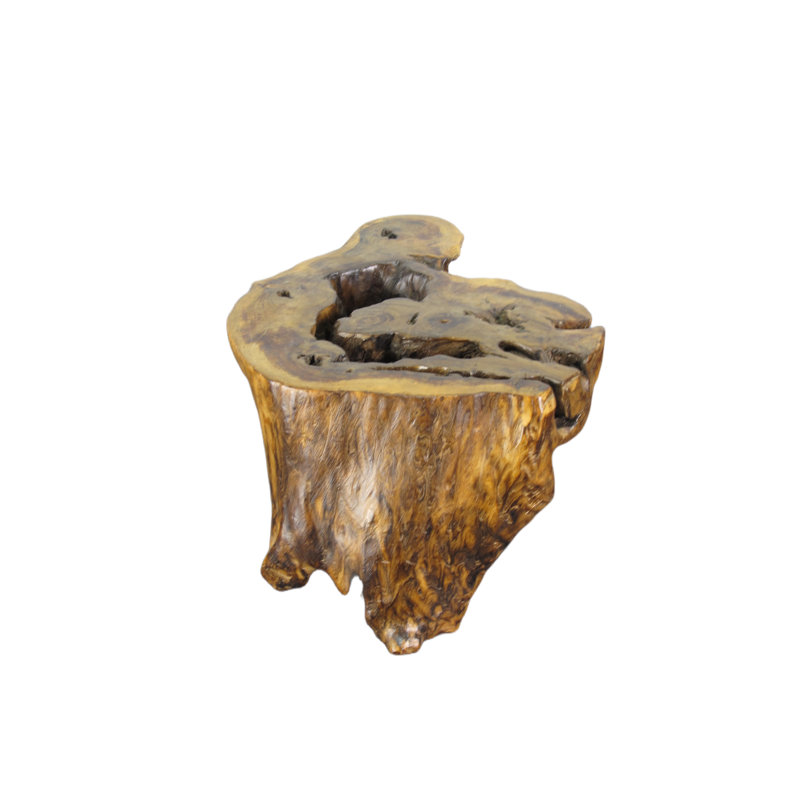 Asian Classic Hand Carved Natural Wood Table Top Sculpture