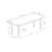 Rectangular Bench, Upholstered Bench, Kitchen Bench