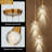 Vlera Modern Light Seeded Glass Cluster Integrated LED Teardrop Pendant Light In Antique Copper-1157308828