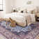Fillender Washable Soft Vintage Rug Fashion Floral Rug For Living Room Dorm Decor