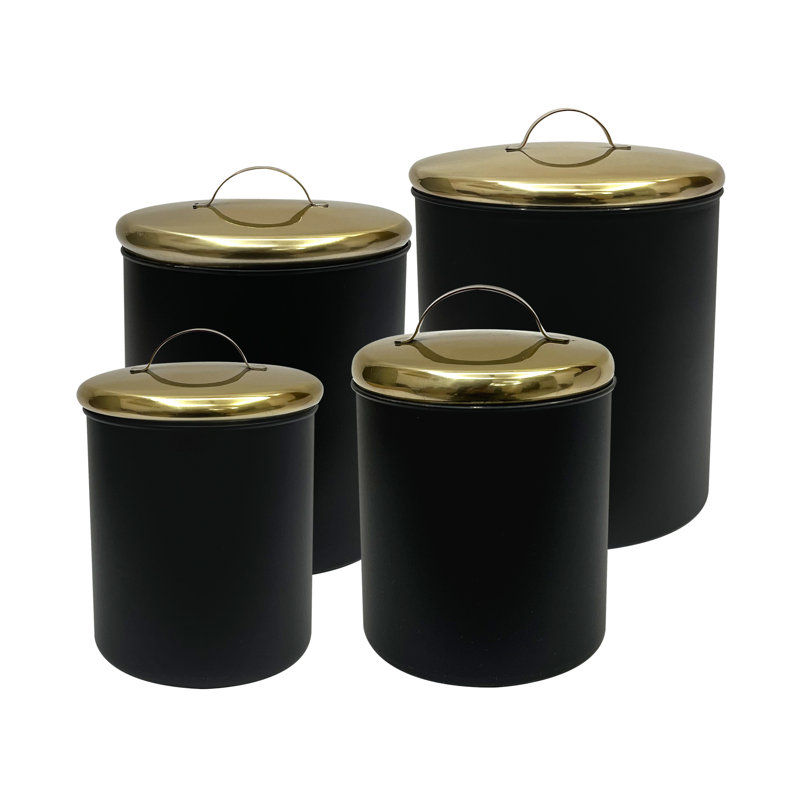 Pot en acier inoxydable, Noir