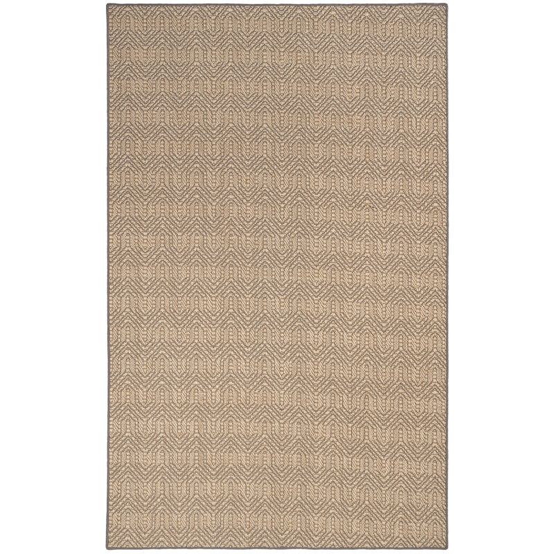 Chloey Jute/Sisal Geometric Indoor Rug, Rectangle 2' x 3'