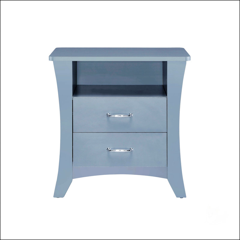 Rustic Accent Table, Gray
