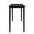 Minimalist Wood Bar Table - Dark Gray, Outdoor Entertainment, 41" Height Design For Use, 40"