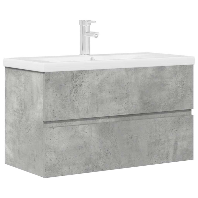 Benjahmin 80mm Single Bathroom Vanity with Ceramic Basin