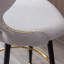 Ensemble 2 pièces de tabourets de bar pivotants à 180 ° avec pieds en métal-88573214-88573217