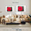 Tourne-disque rouge vif Abarca-107706012