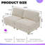 Canapé modulaire modulaire avec rangement, conception flexible, support à ressort, housses amovibles-129434309-129434312