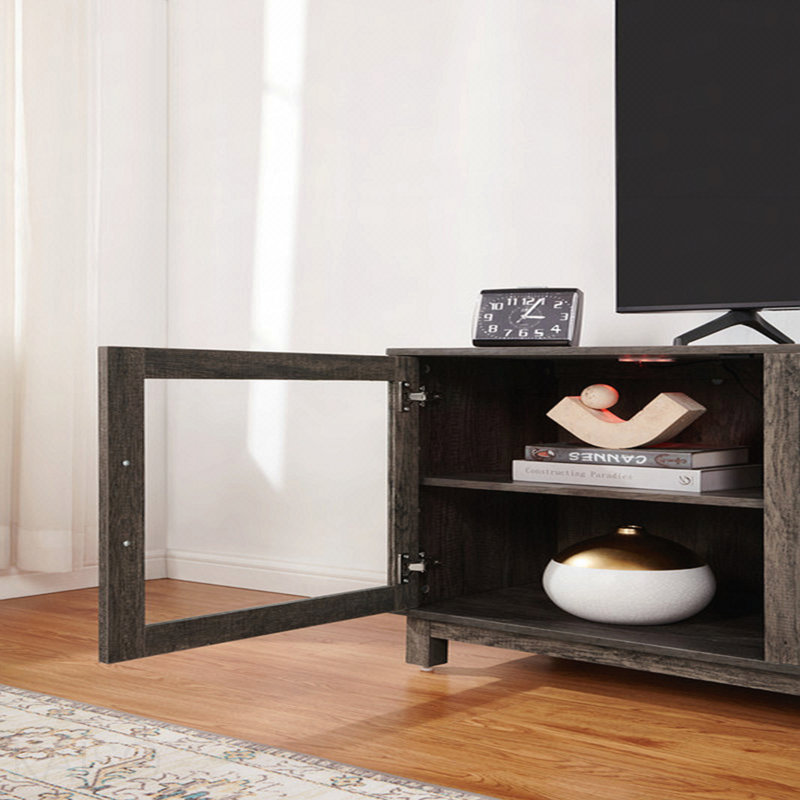 Console 70 po avec foyer et chauffage