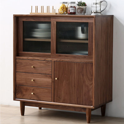 Modern simple dining room storage side cabinet