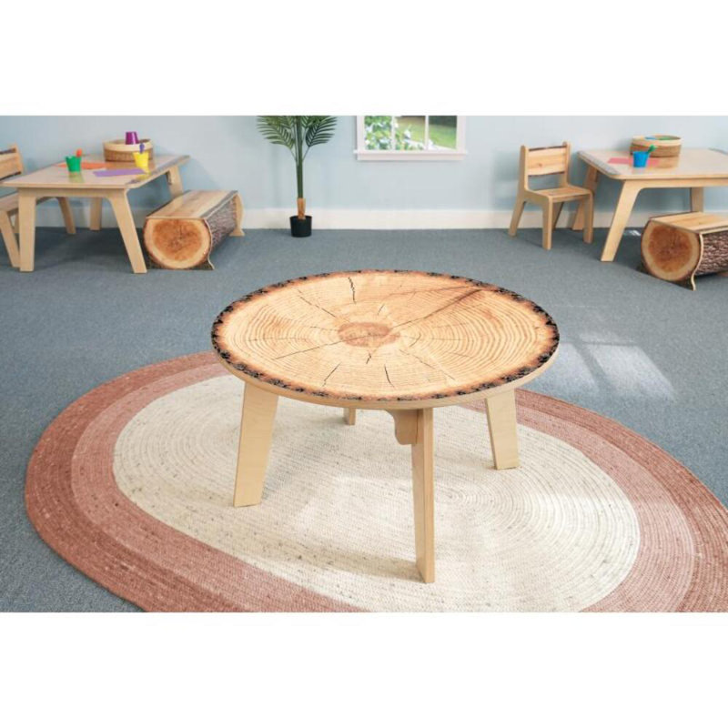 Table d'activités réglable pour 4 étudiants, H 18 po x L 35 po x l 35 po
