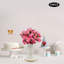 Vase de table en métal Anahie H6,69 "-960472422