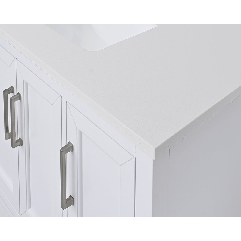 43'' W Single Vanity Top, Everest White