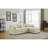 Cozy And Comfortable 3 With Removable , Modern L-Shaped Chenille For Living Room Bedroom, White, 99 In Depth, 65 Width, 32 Height, 162.4 Lb Weight Customizable Modular Sectional White Apartment