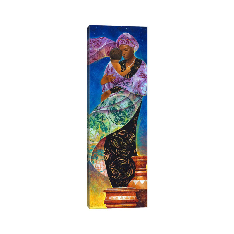 UsikuNight - Wrapped Canvas Panoramic Print, 30.48 cm H x 91.44 cm W x 3.175 cm D