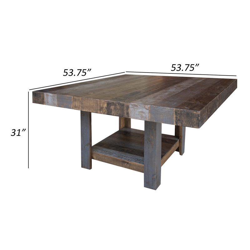 Janic Solid Wood Dining Table
