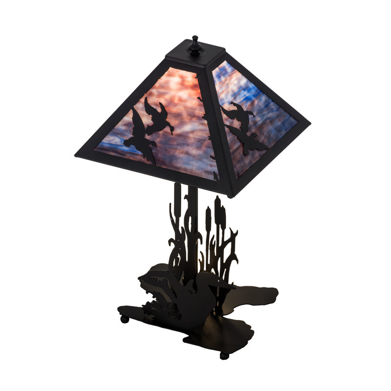 Rustic Lodge Table Lamp