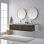 Ensemble de meuble-lavabo double 72 "avec miroir-2022260378-2022260379