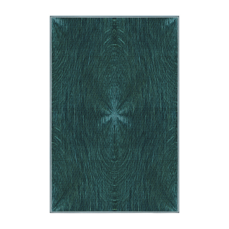 Performance Wool Abstract Indoor Rug, Runner 2' x 5'