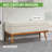 Boyu Polyester Blend Upholstered Storage Bench-2142374504