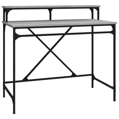 Metal Base Computer Desk