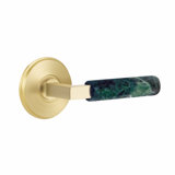 Select Round Privacy (Bed & Bath) Door Lever with Round Rosette